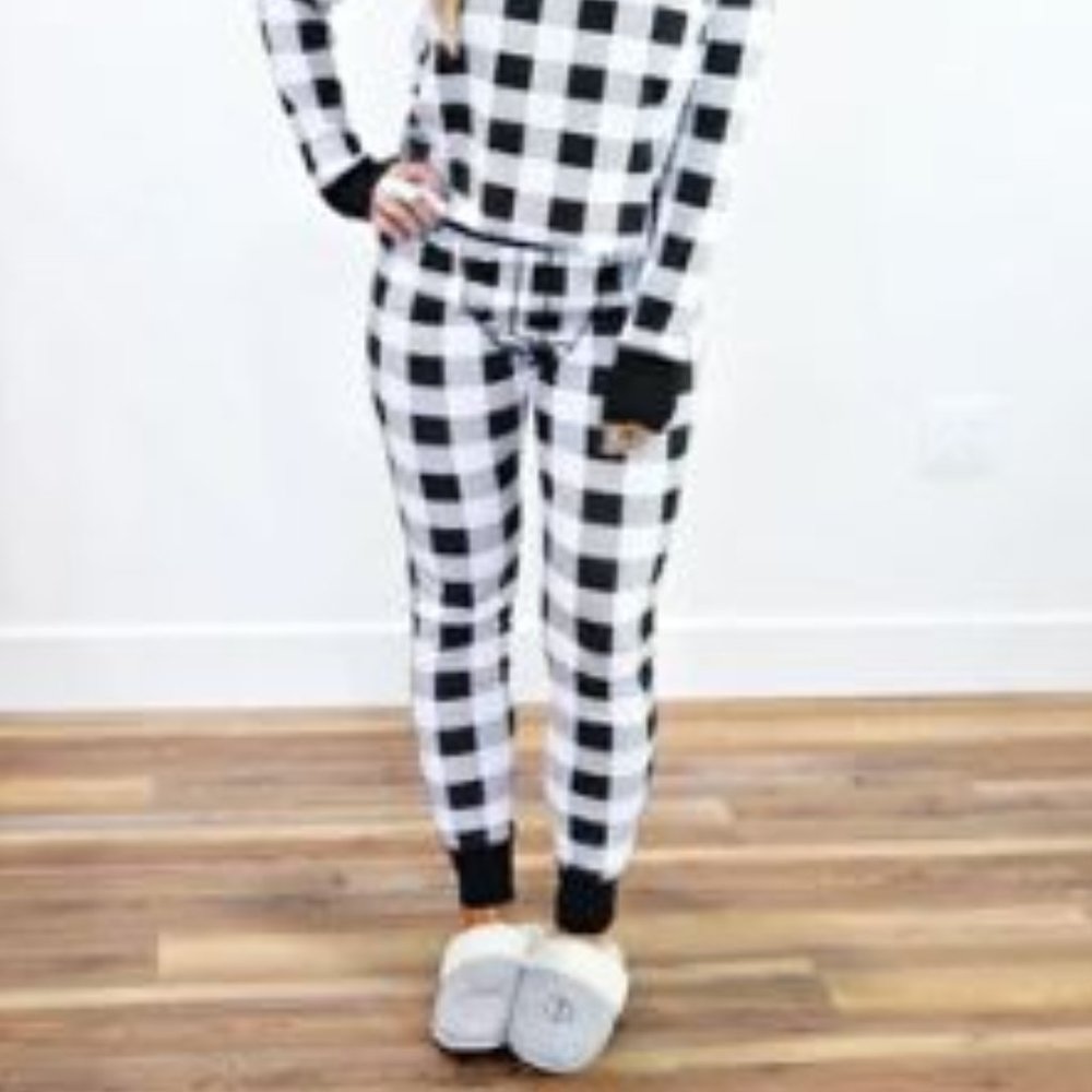 Beddy's Check Me Out Plaid Long John Bottoms